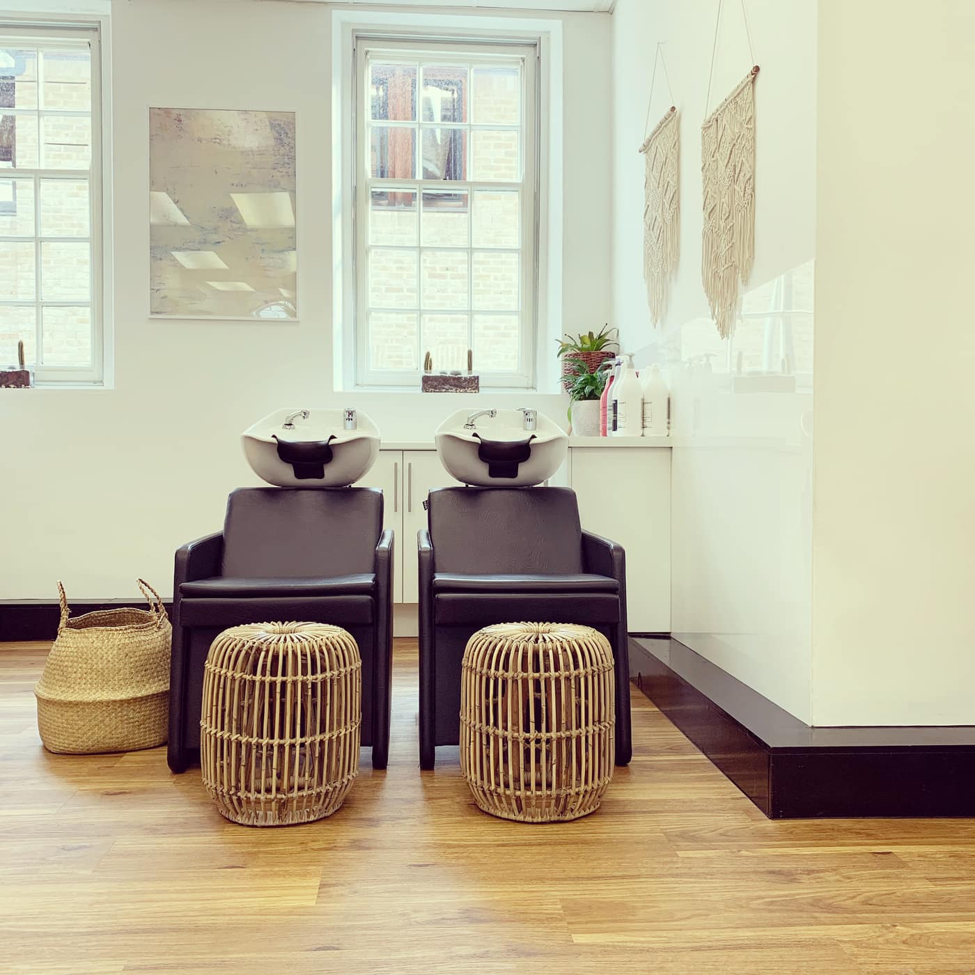 Inside the Therapy Hair Body Nails salon in Canterbury