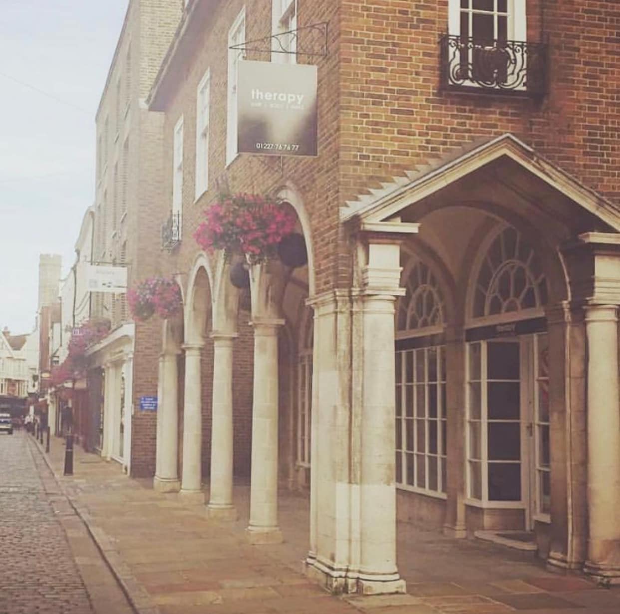 Inside the Therapy salon in Canterbury