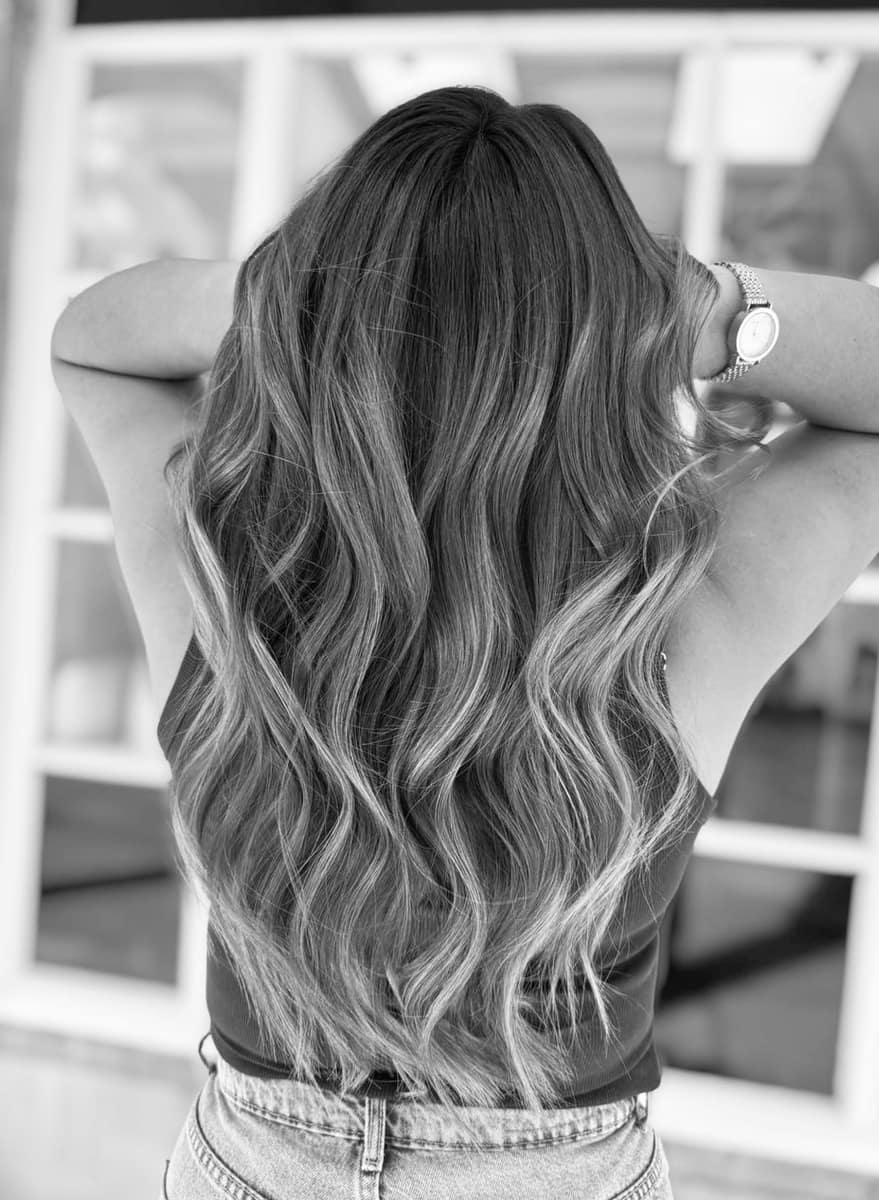 Hair styled at Therapy Hair Body Nails, Canterbury