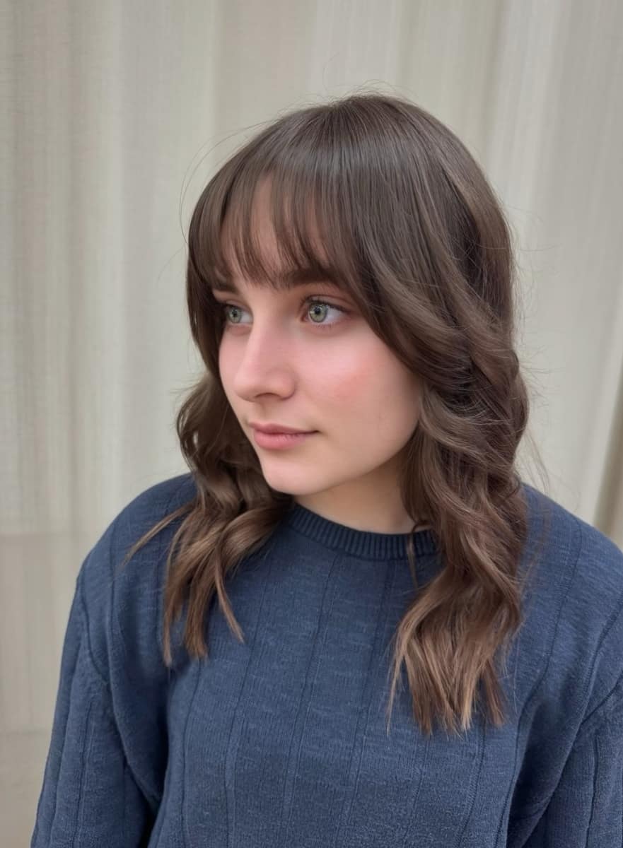 Hair styled at Therapy Hair Body Nails, Canterbury